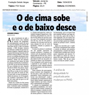 “O de cima sobe, e o de baixo desce”